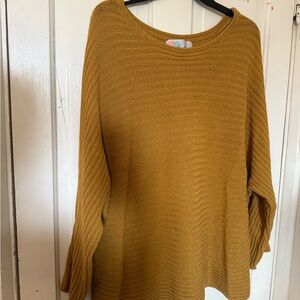 Free People Beach Mustard Yellow Women's Sweater